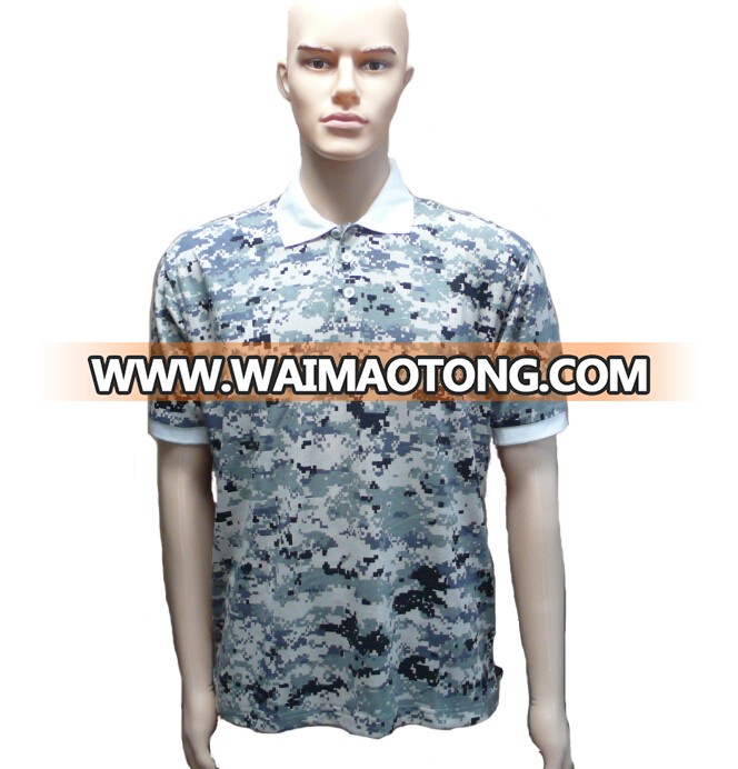 New Fashion Camouflage Polo Shirt for Men